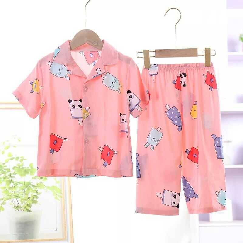 FW22 - Dondurma Desenli Pijama Takımı