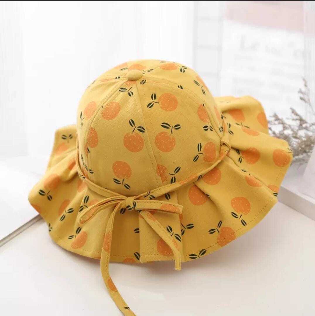 Meyve Desenli Şapka