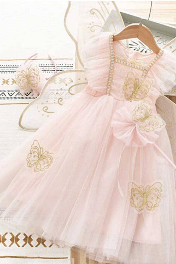 FW22 - Prenses Kelebek Elbise Kanat ve Asa Takım