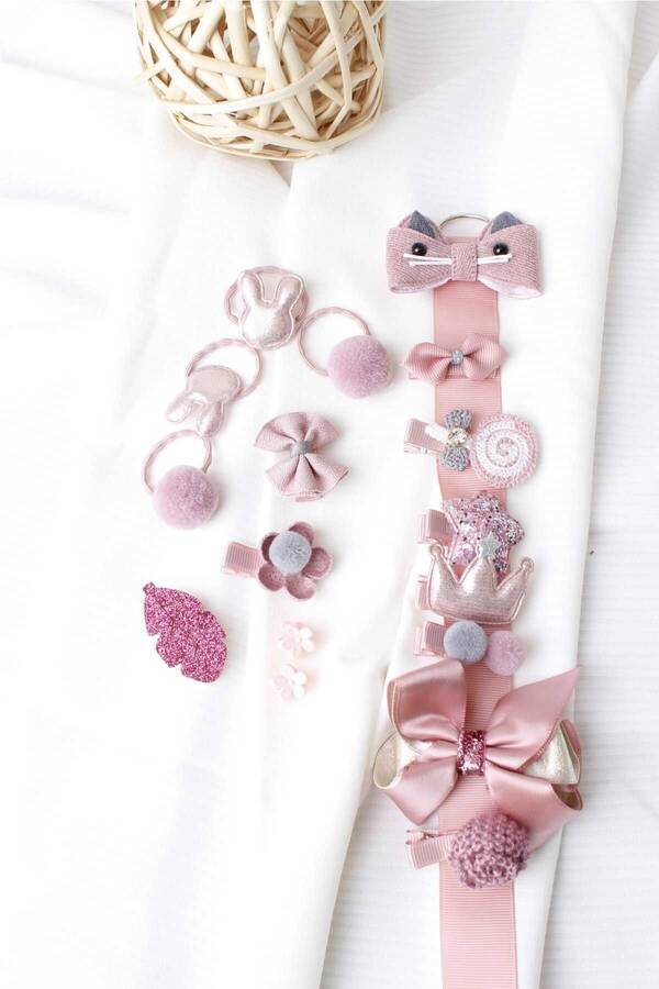 FW22 - Rose Kız Çocuk Toka Seti