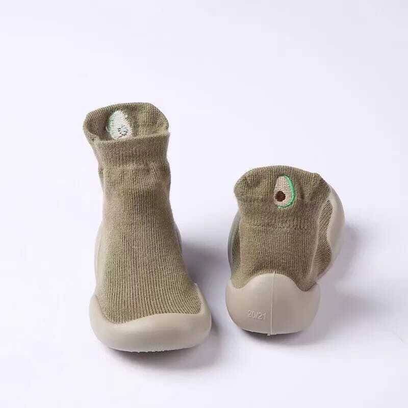 Yeşil Çorap Görünümlü Ayakkabı - Thumbnail